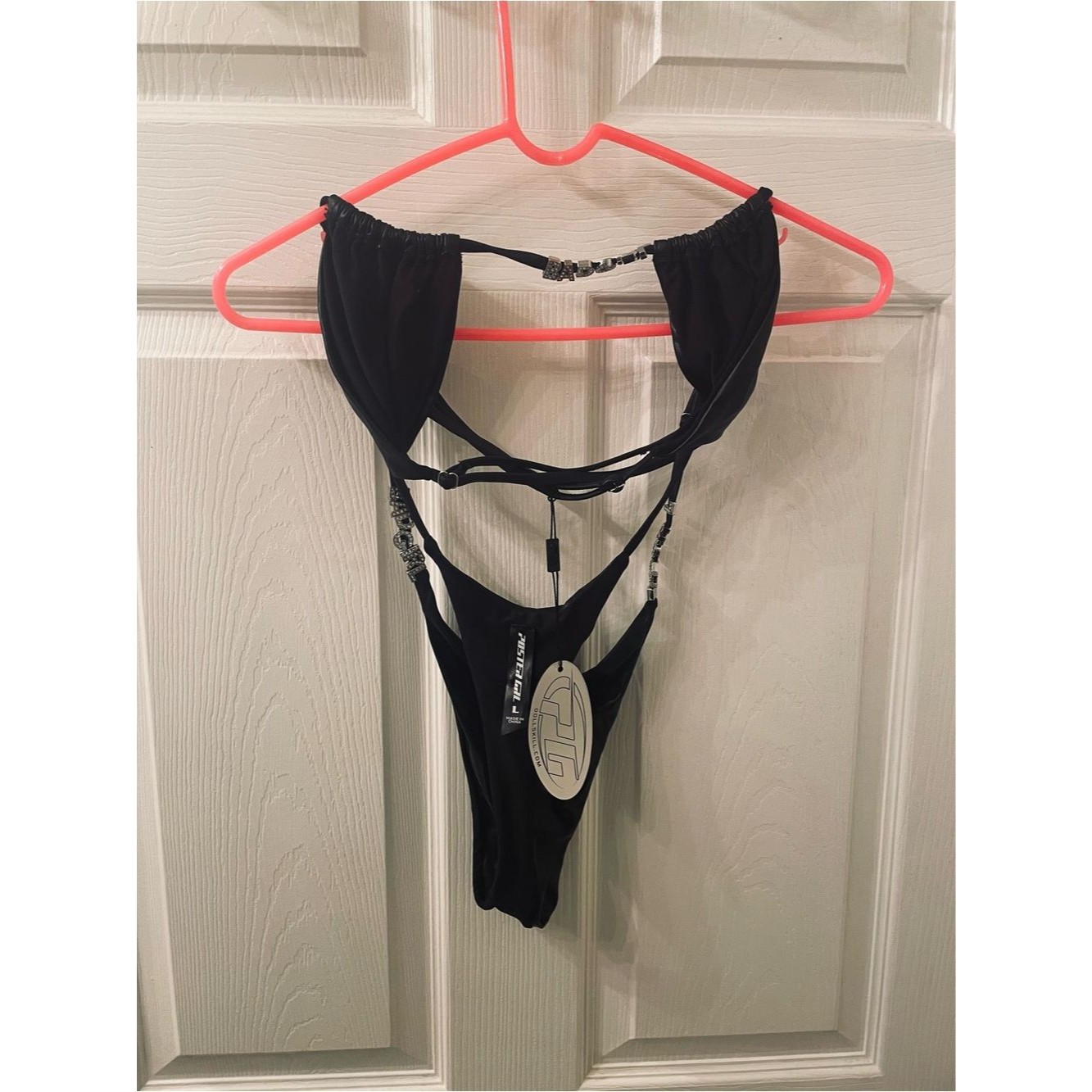 Dolls Kill - Black String Bikini - Brand New With Tags - Large — image 2 of 6
